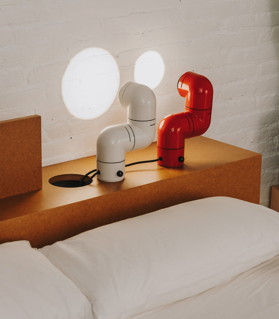 Santa & Cole Tatu Table Lamp featured within interior space