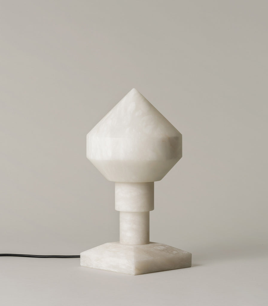 Santa & Cole Zeleste Table Lamp in Natural Alabaster