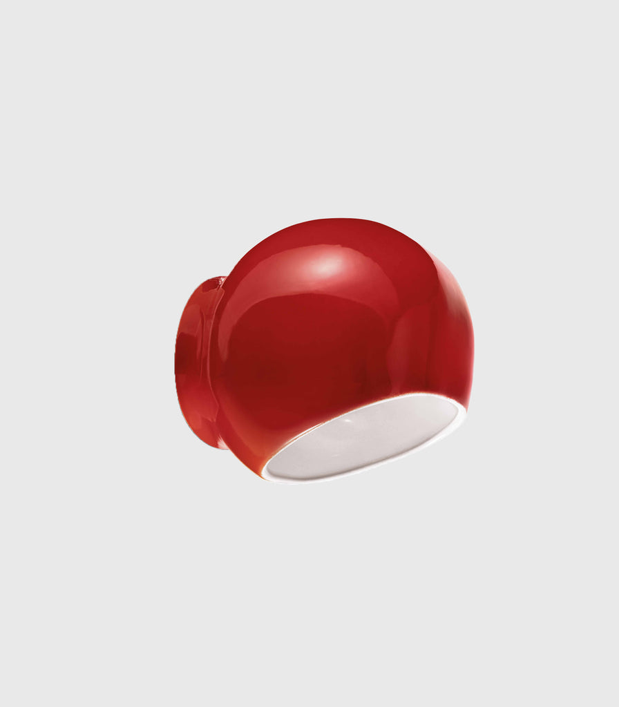 Ferroluce Ayrton Wall Light in Vintage Red