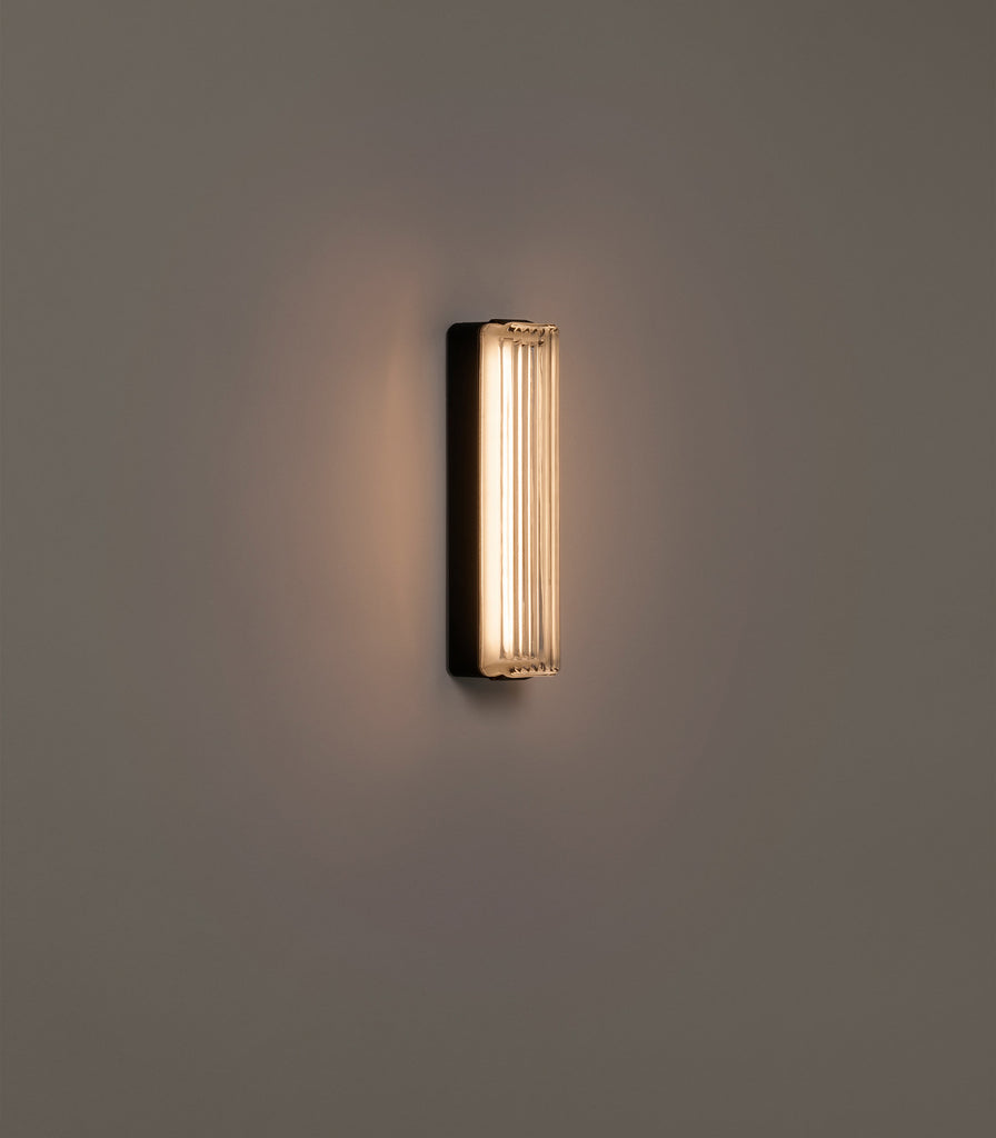 Santa & Cole Estadio Singular Wall Light in Black