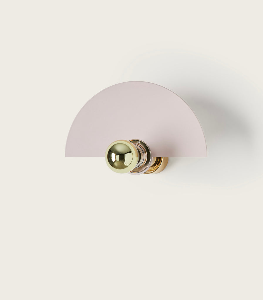 Aromas Haban Wall Light in Taupe
