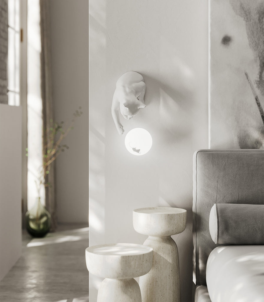 Karman Maoo Wall Light featured within interior space