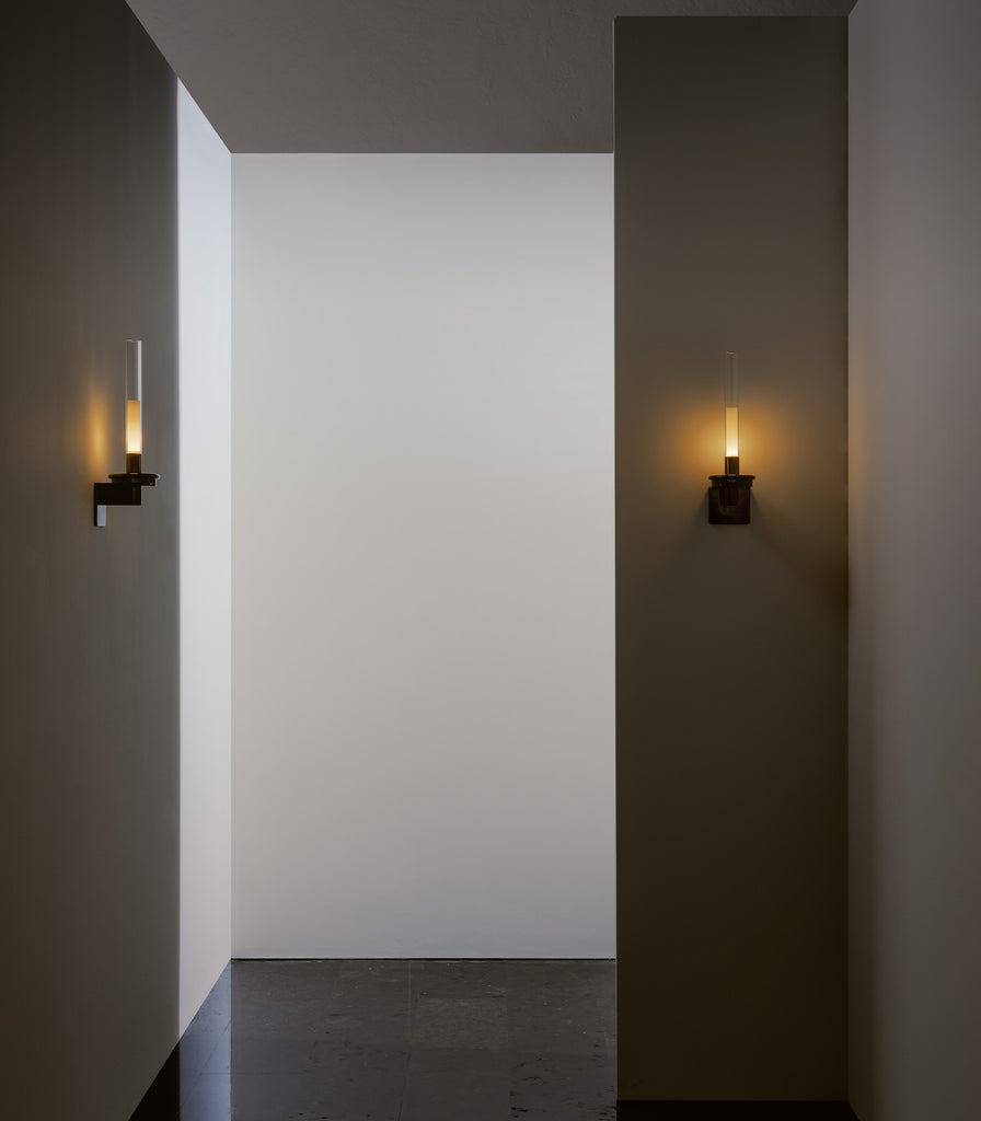 Santa & Cole Sylvestrina Wall Light featured within interior space