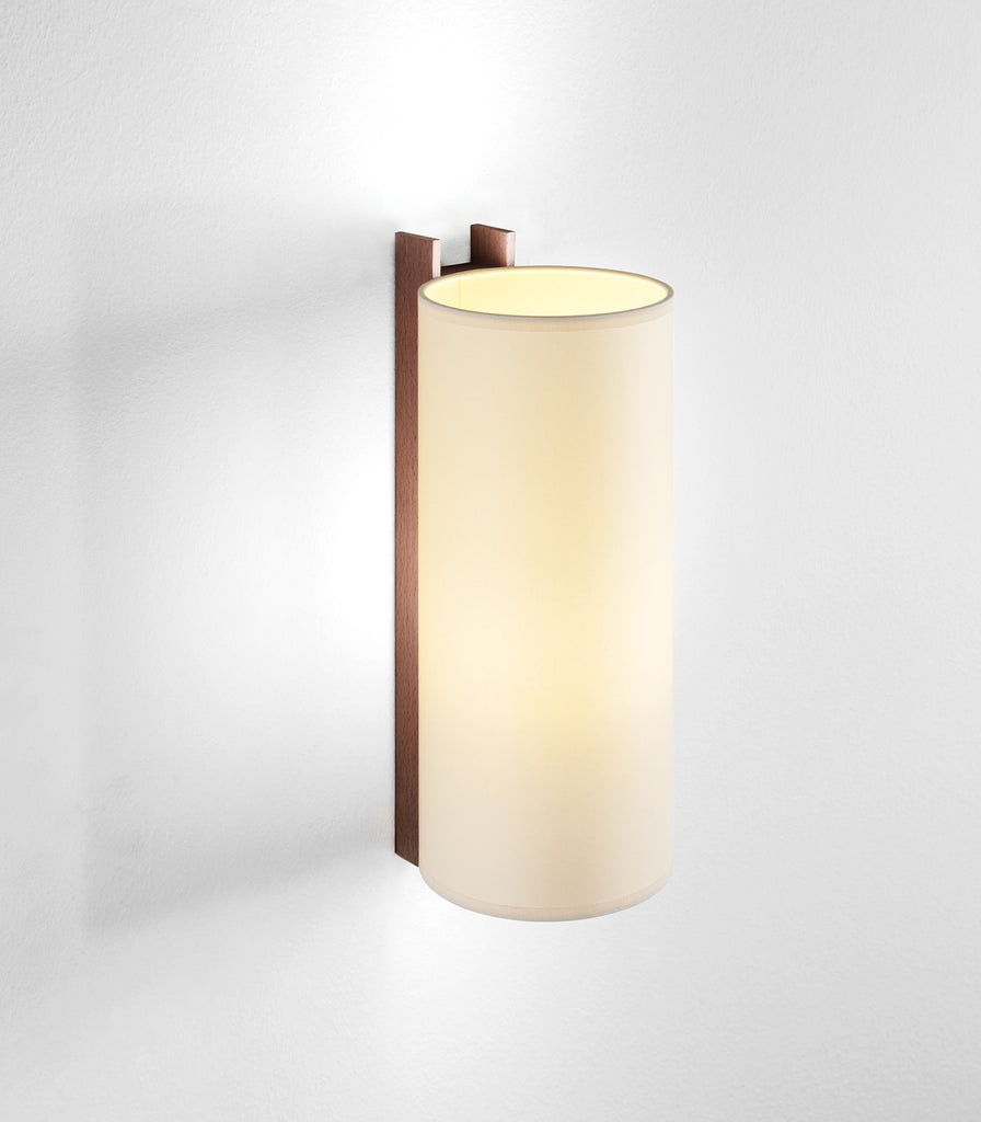 Santa & Cole TMM Largo Wall Light in Walnut/Beige