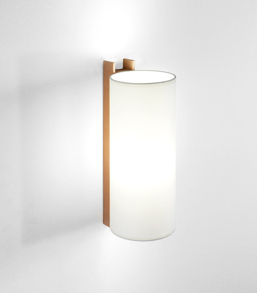 Santa & Cole TMM Largo Wall Light in Beech/White