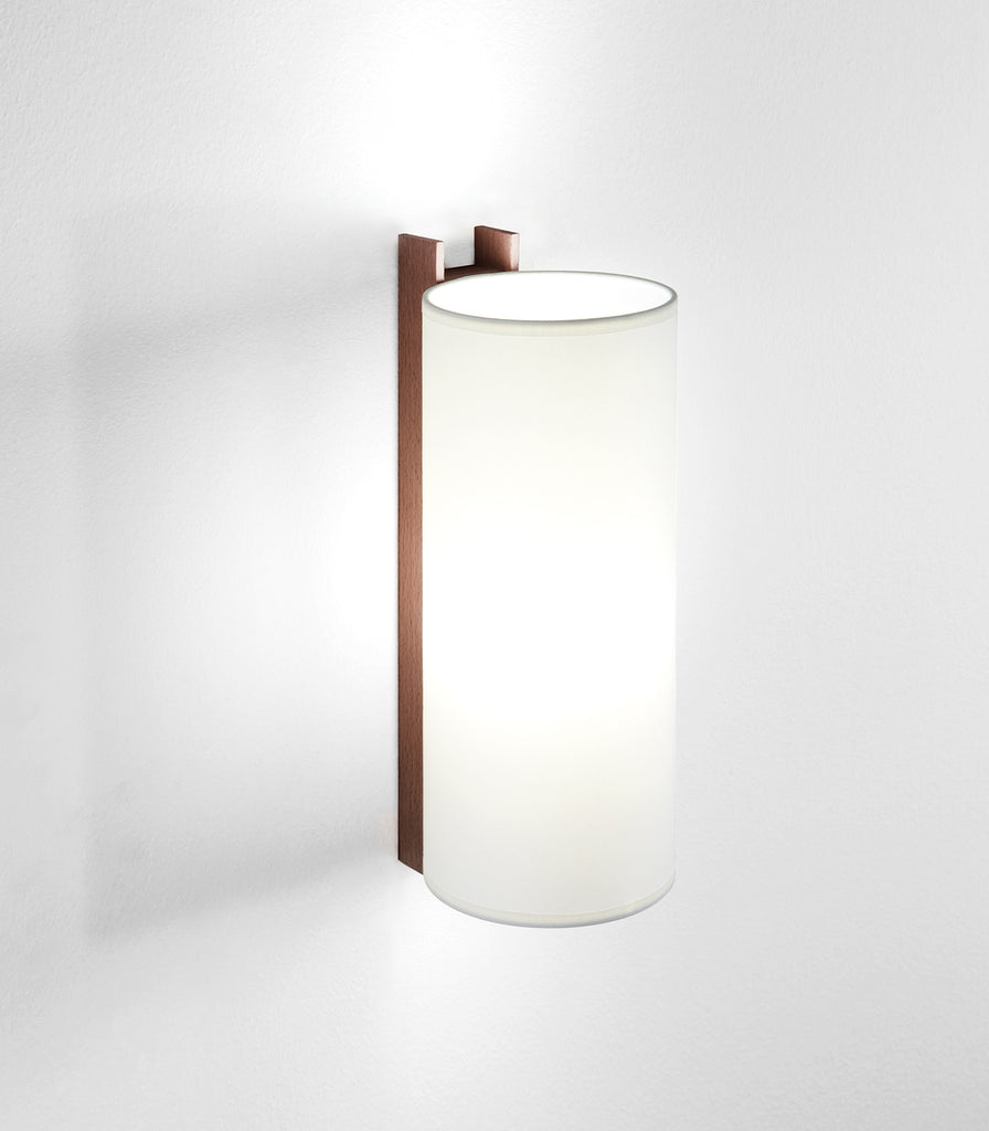 Santa & Cole TMM Largo Wall Light in Walnut/White