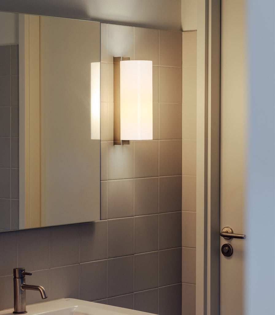 Santa & Cole TMM Metalico Wall Light featured in Bathroom