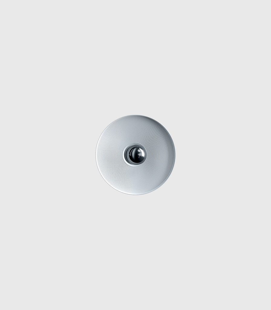 Lodes Vinyl Wall/Ceiling Light featured in Small/Silver