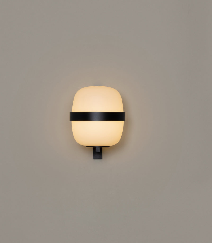 Santa & Cole Wally Cestita Wall Light in Matte Black