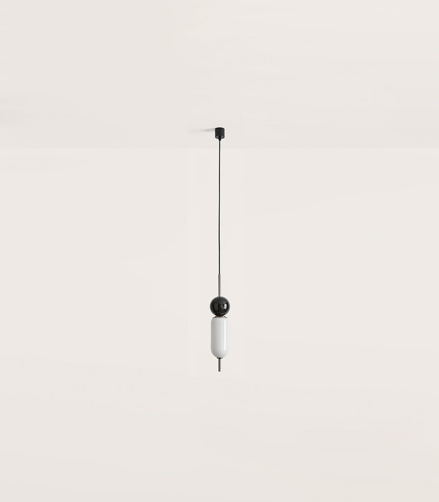  Aromas Anet Pendant Light in Nickel / Black