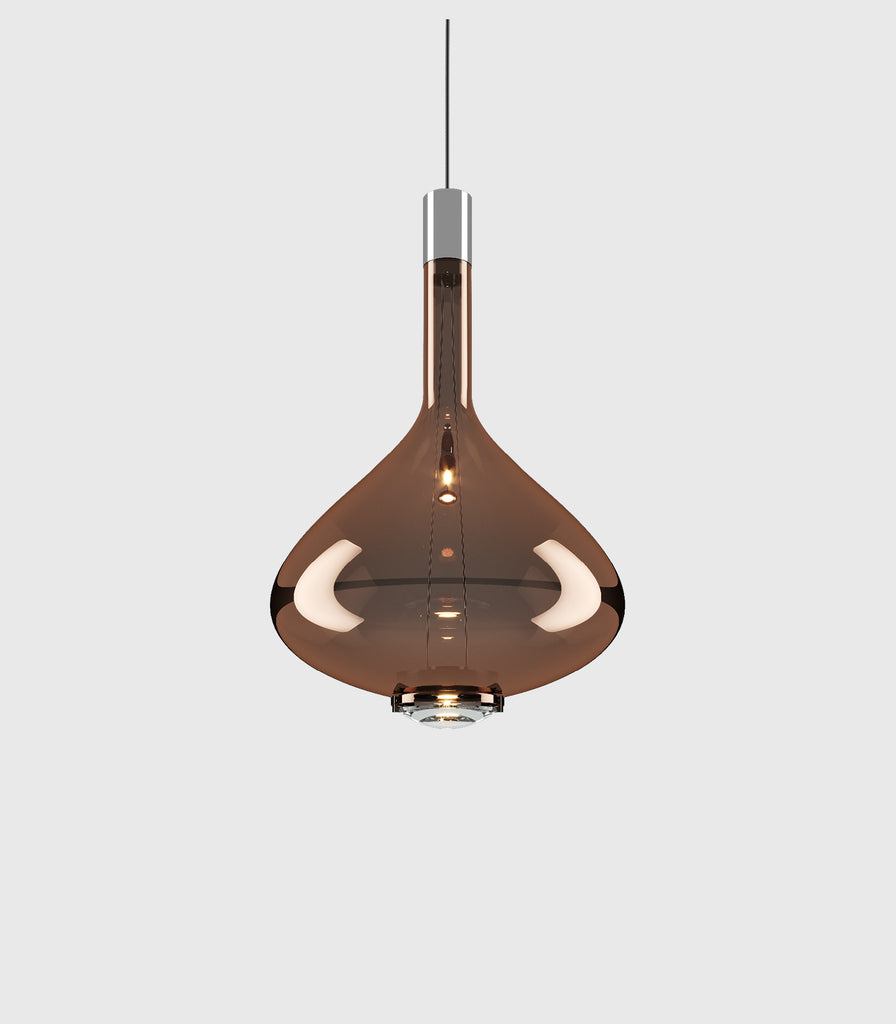 Lodes Sky-Fall Large Pendant Light in Glossy Bronze