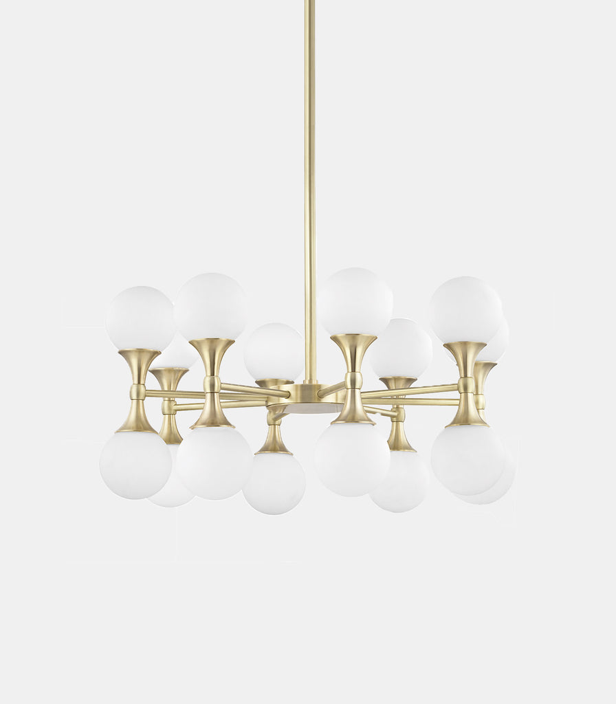 Hudson Valley Astoria Chandelier featured within a interior space