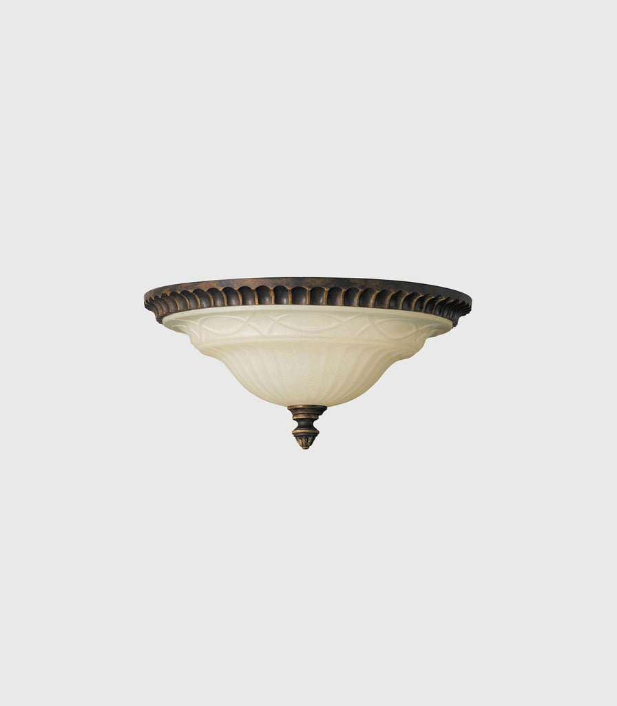 Elstead Drawing Room 2lt Ceiling Light in Flush size