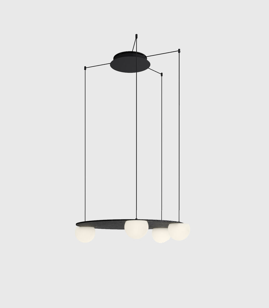 Estiluz Circ 4lt Pendant Light featured within interior space