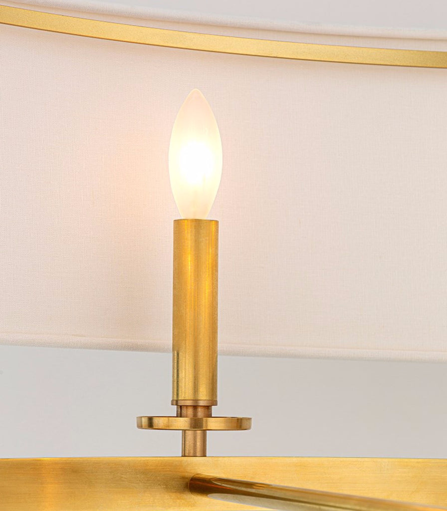 Hudson Valley Durham Pendant Light featured within a interior space