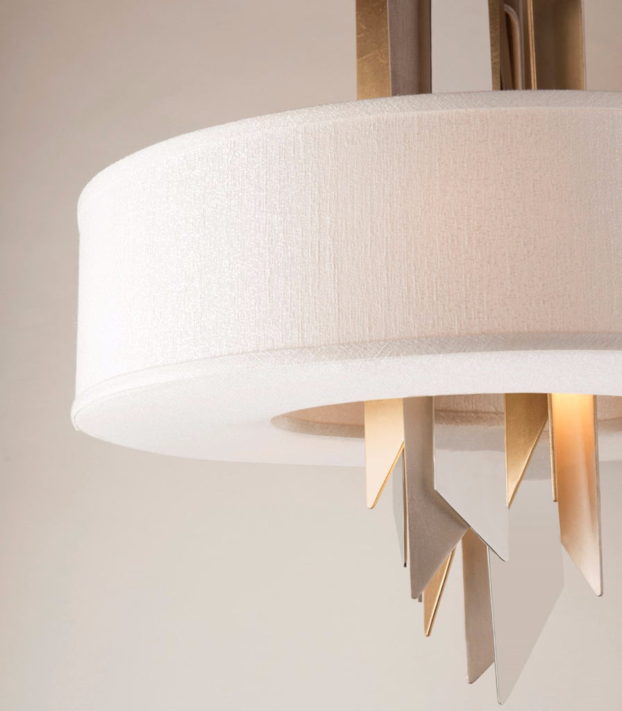 Hudson Valley Modernist Pendant Light in 4 light close up