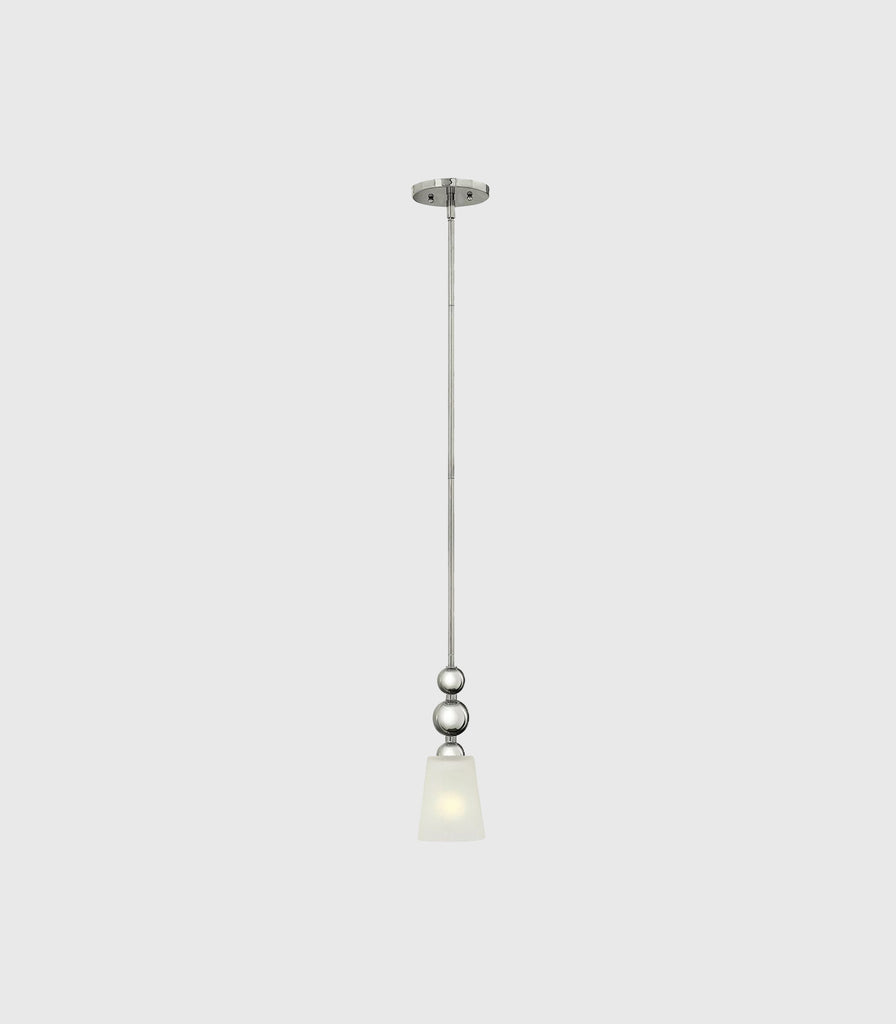 Elstead Zelda Pendant Light in Polished Nickel/Mini