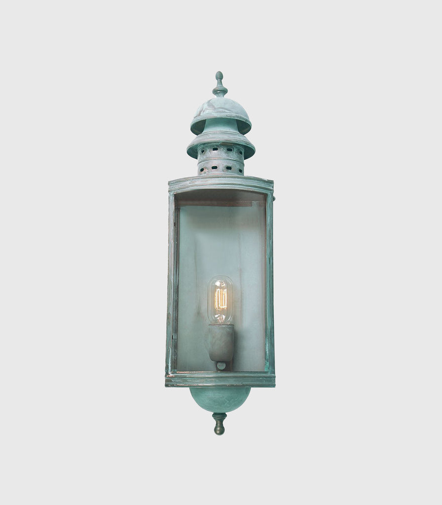 Elstead Downing Street Wall Light in Verdigris