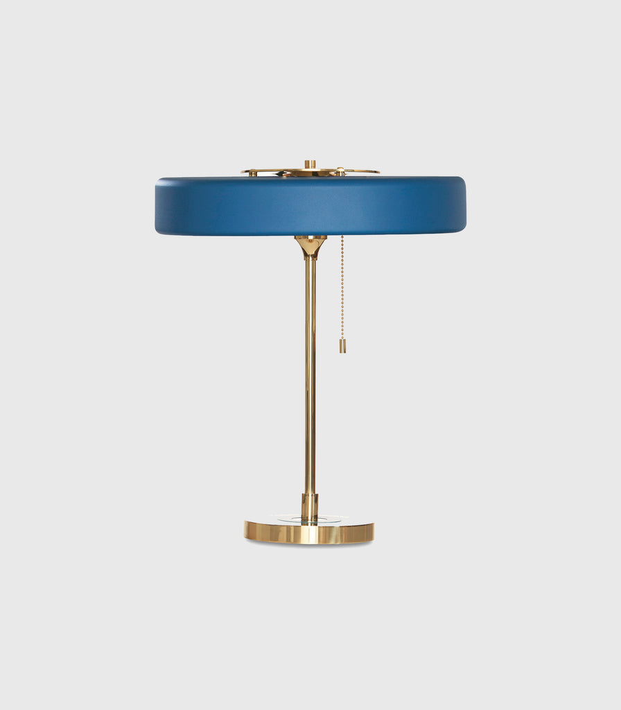 Bert Frank Revolve Table Lamp in Blue