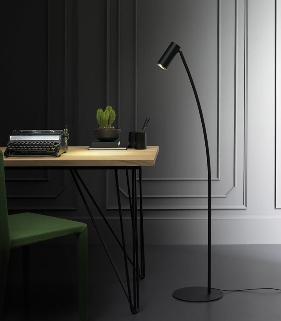 Oty Polifemo Floor Lamp featured within a interior space