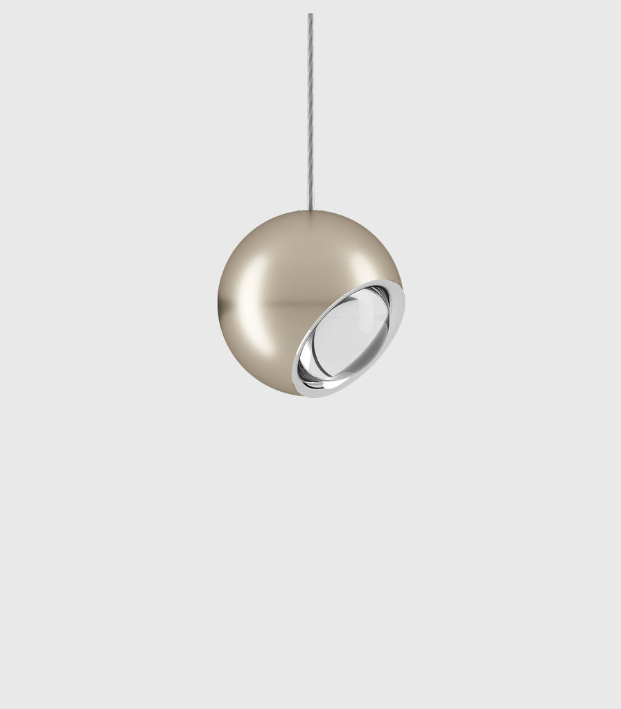 Lodes Spider Pendant Light in Matte Champagne