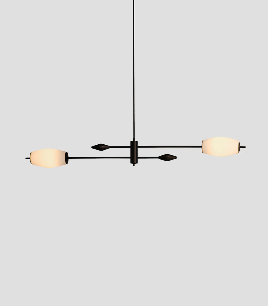 J. Adams & Co. Supernova 2lt Pendant Light in Bronze