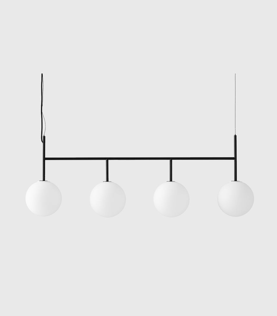 Menu Lighting TR Bulb Linear Pendant Light in Black