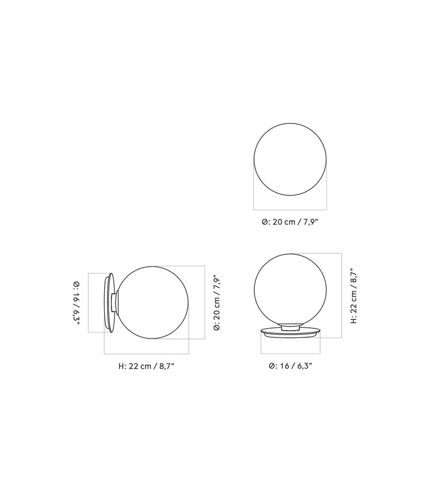 Tr Light TR Bulb Wall Light | Lighterior