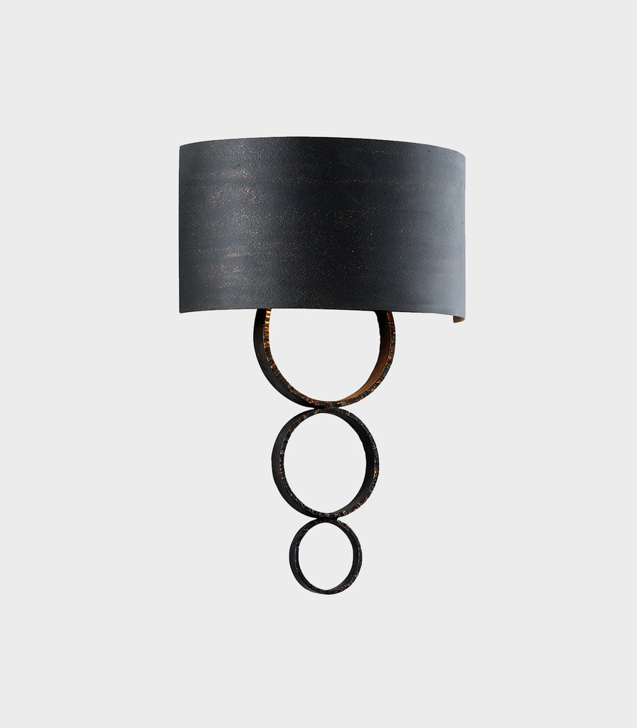 Hudson Valley Rivington Wall Light in Iron/Charred Copper