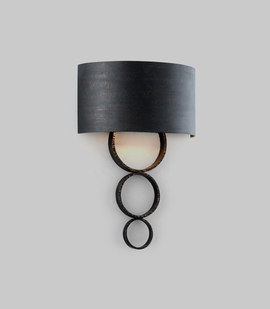 Hudson Valley Rivington Wall Light in Iron/Charred Copper