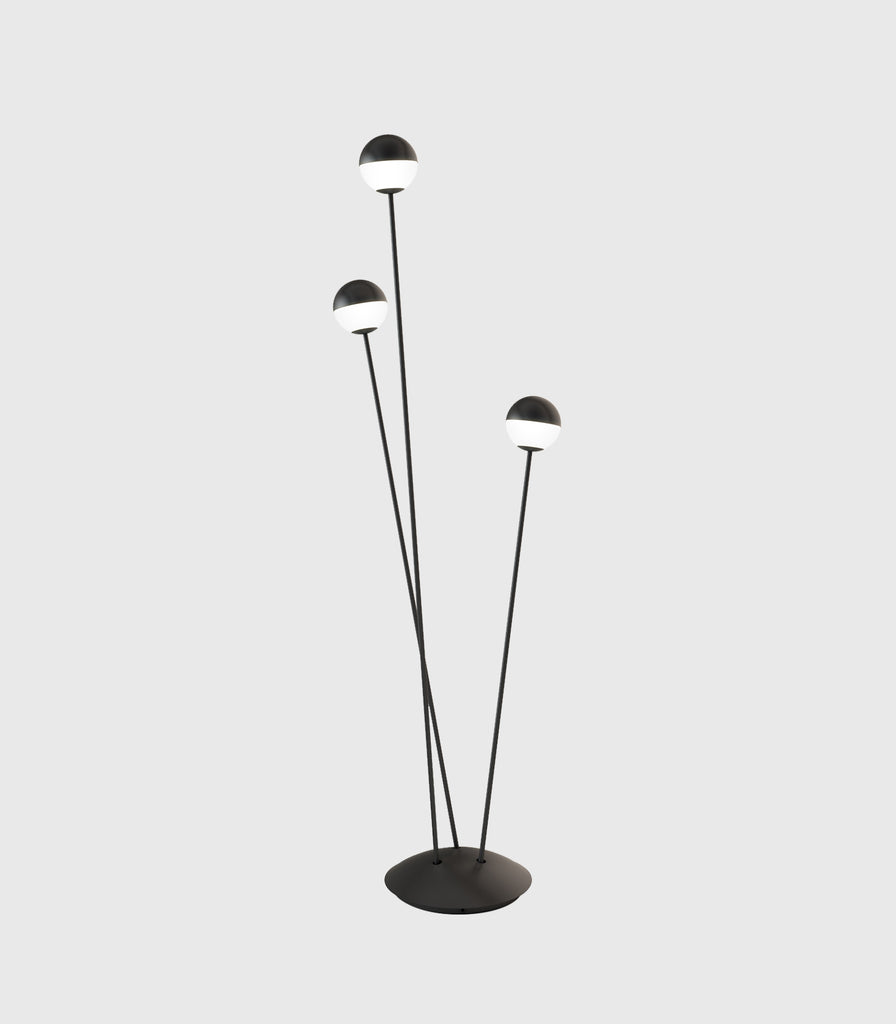 Estiluz Alfi 3lt Floor Lamp in Black