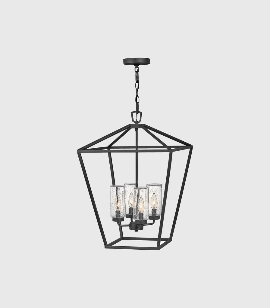 Elstead Alford Place 4lt Pendant Light in meseum black