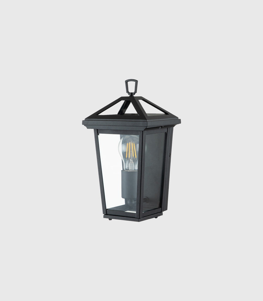 Elstead Alford Place Flush Wall Light in Museum Black