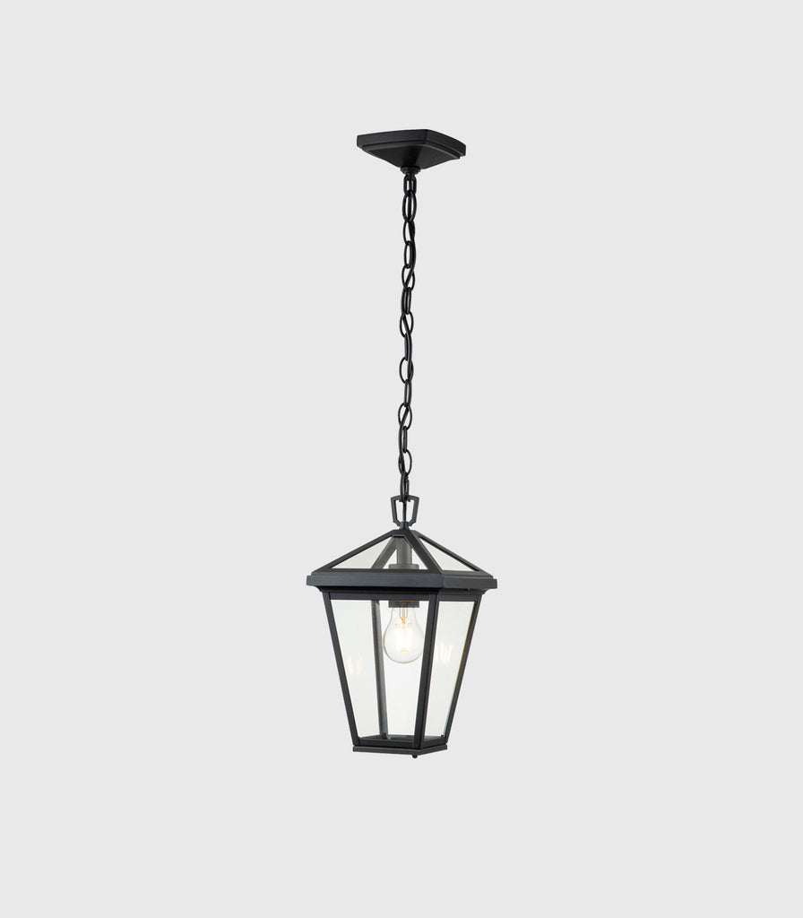 Elstead Alford Place Pendant Light in Museum Black 