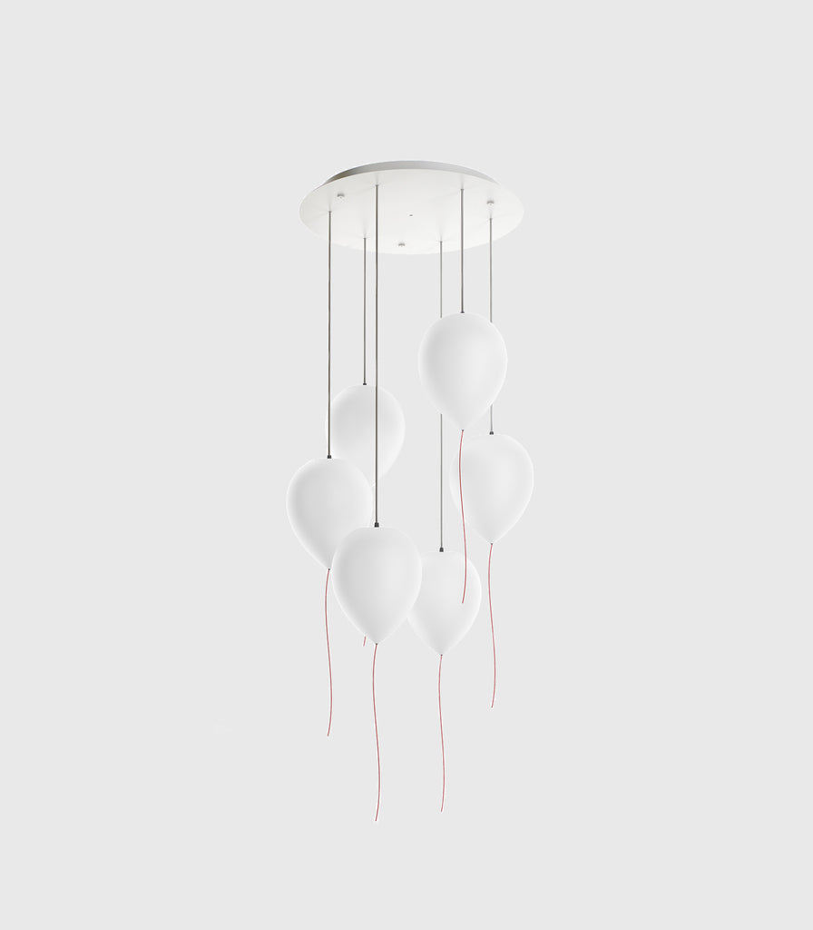 Estiluz Balloon Pendant Light in White