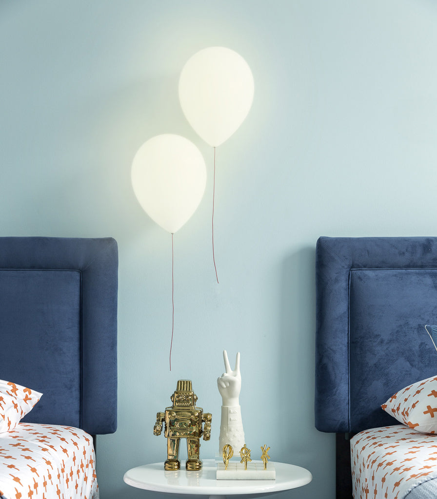 Estiluz Balloon Wall Light featured within interior space