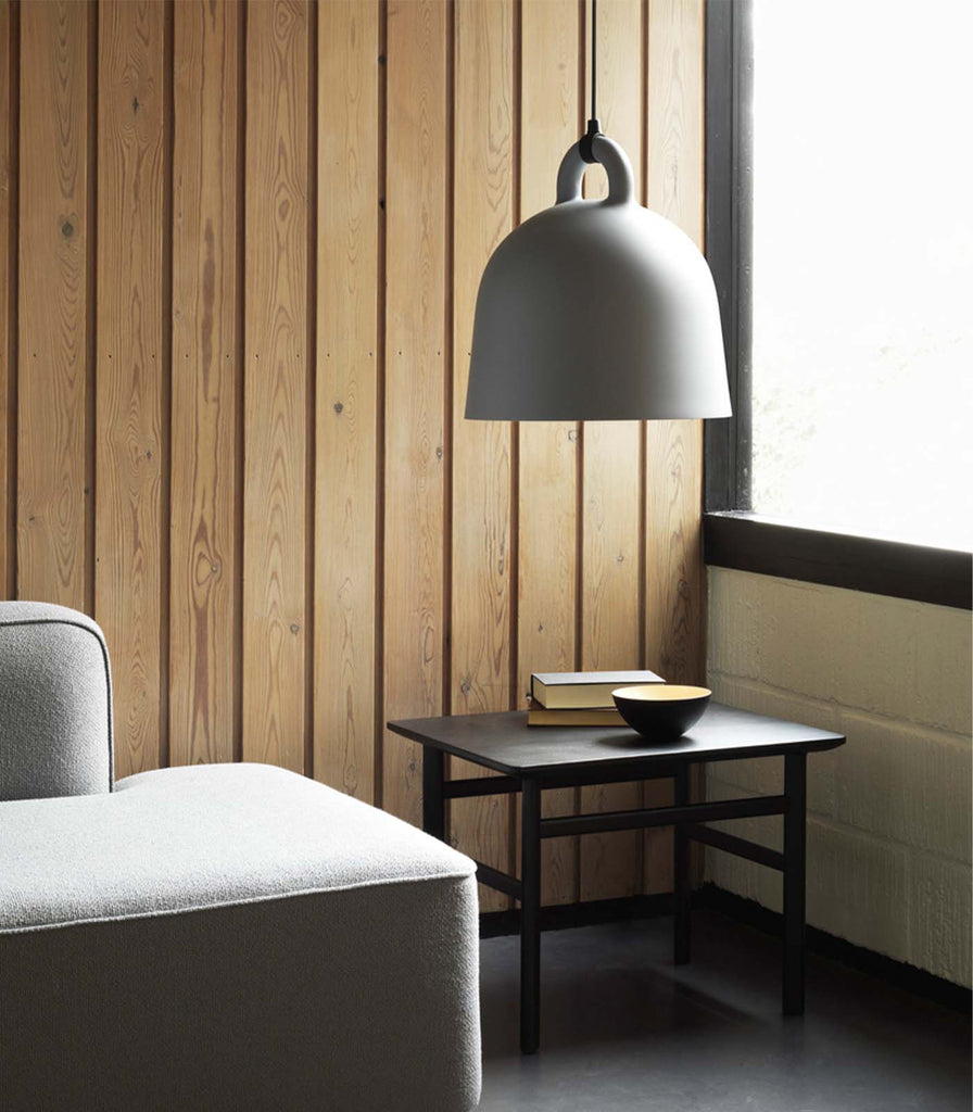 Normann Copenhagen Bell Pendant Light featured within interior space