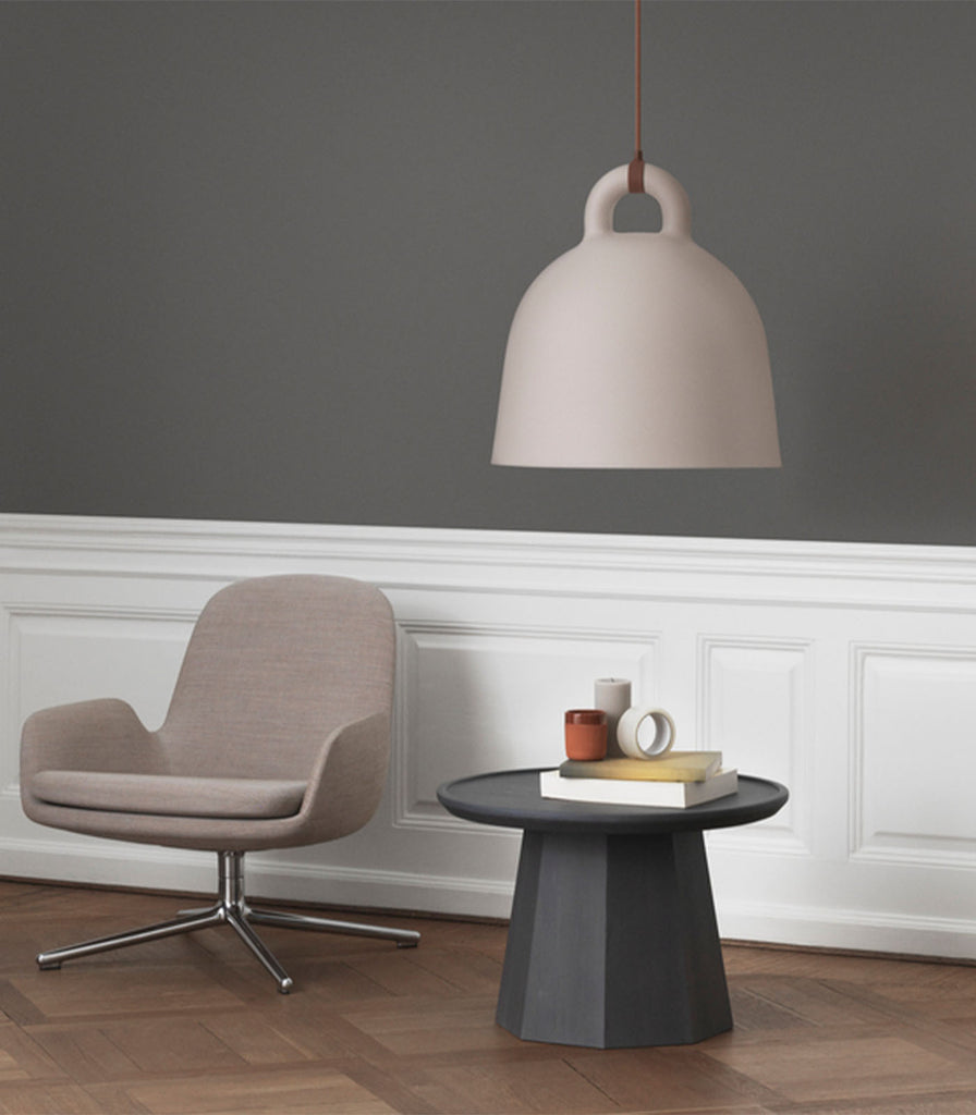 Normann Copenhagen Bell Pendant Light featured within interior space