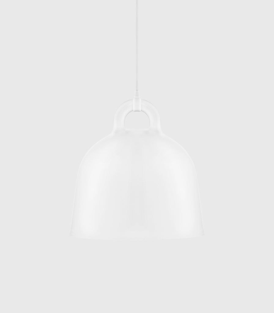 Normann Copenhagen Bell Pendant Light in Medium/White