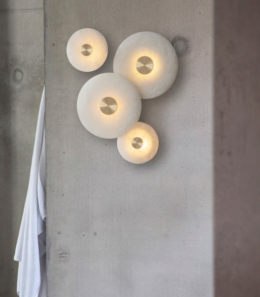 Bert Frank Bide Wall Light featured within a interior space