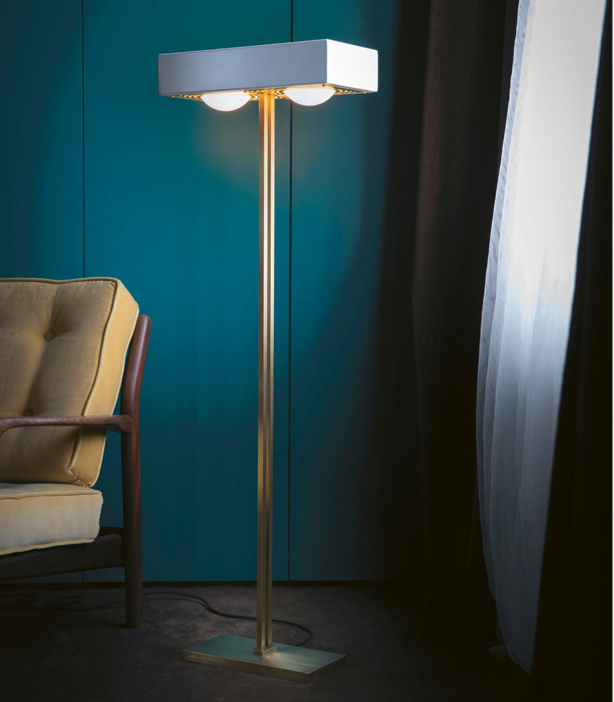 Bert Frank Kernel Floor Lamp featured within a interior space