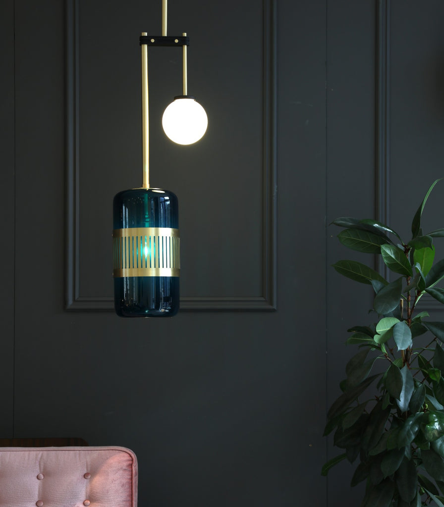 Bert Frank Lizak Pendant Light featured within a interior space