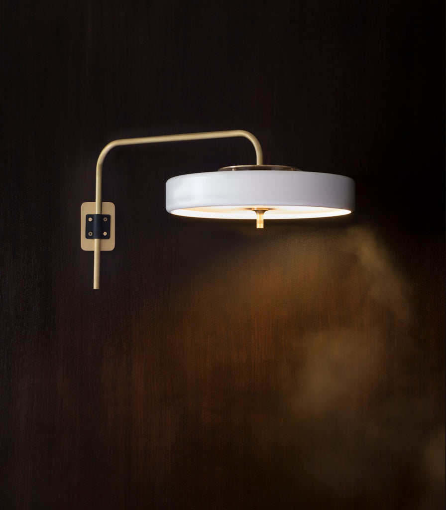 Bert Frank Revolve Wall Light featured within a interior space