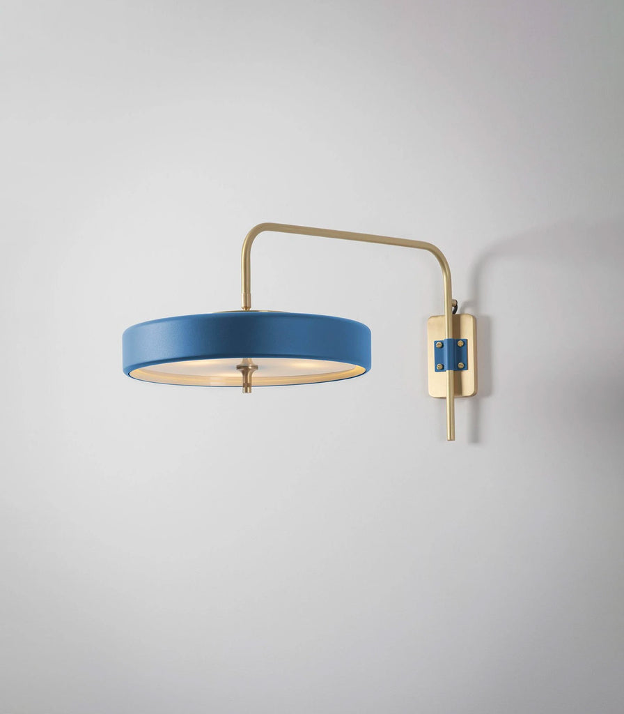 Bert Frank Revolve Wall Light in Blue