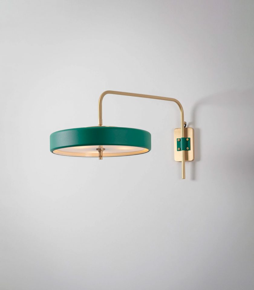 Bert Frank Revolve Wall Light in Green