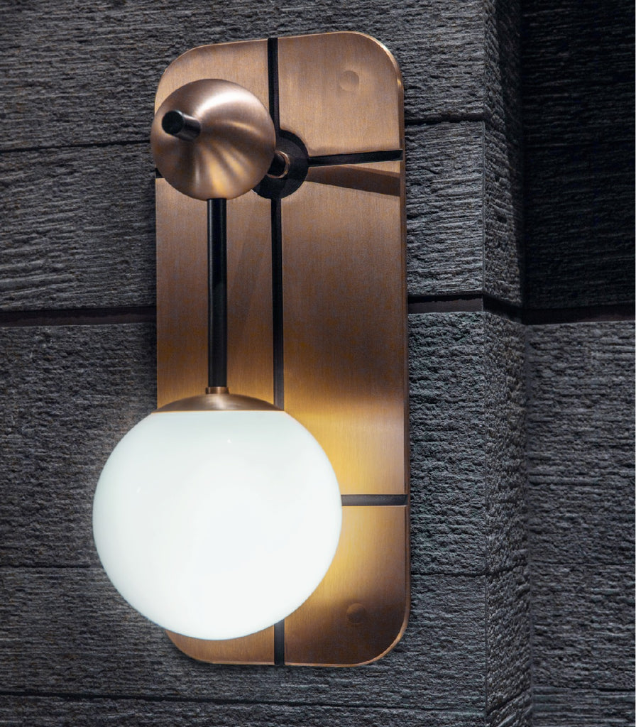 Bert Frank Rift Wall Light featured within a interior space