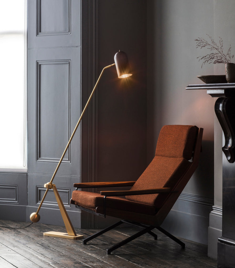 Bert Frank Stasis Floor Lamp featured within a interior space