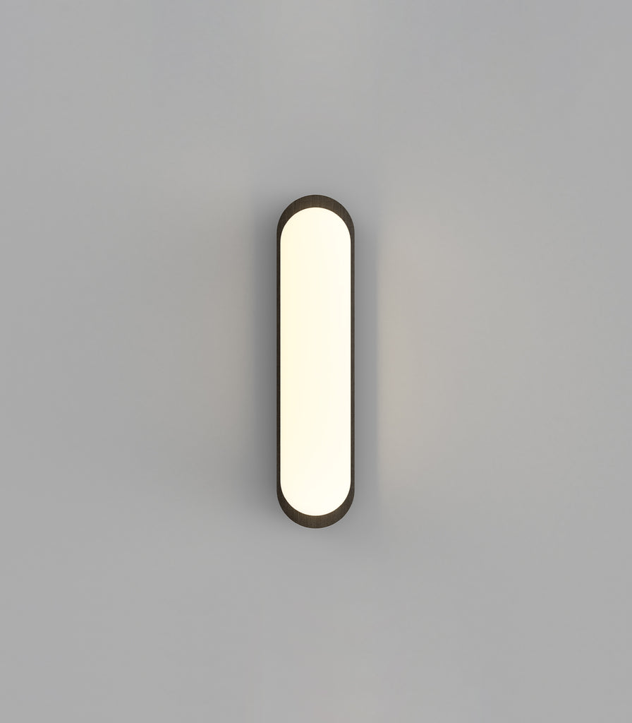 Lighting Republic Bode Wall Light iron finish front view turned on