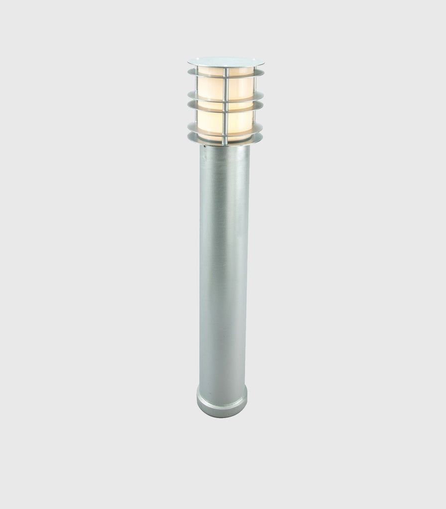 Norlys Stockholm Bollard Light in Large/Galvanized Steel