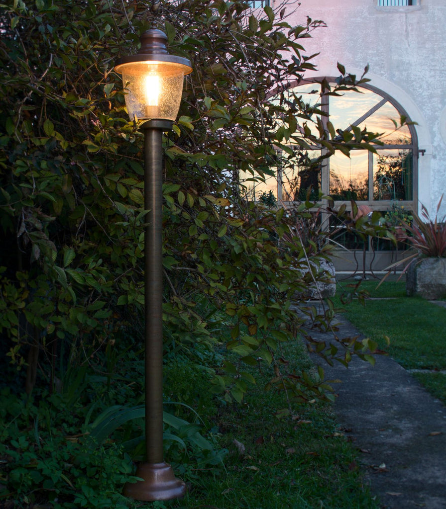 Il Fanale Venezia Bollard Light featured within a outdoor space